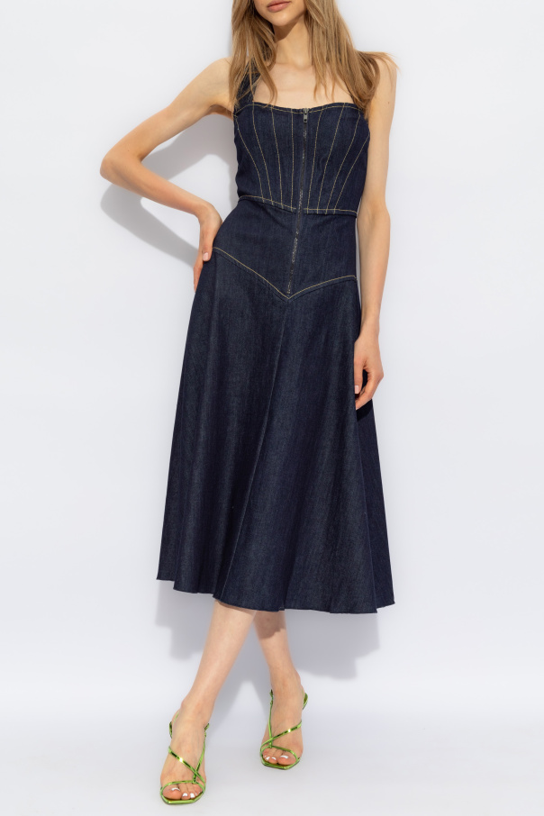 Diane Von Furstenberg Jeansowa sukienka