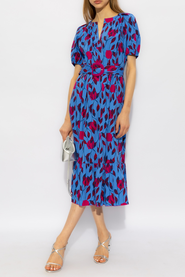 Diane Von Furstenberg Wzorzysta sukienka ‘Lindy’