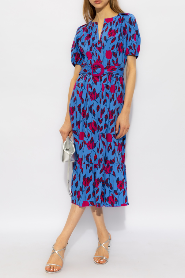 Diane Von Furstenberg ‘Lindy’ patterned dress