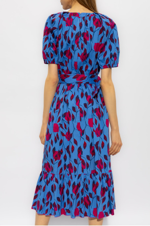 Diane Von Furstenberg Wzorzysta sukienka ‘Lindy’