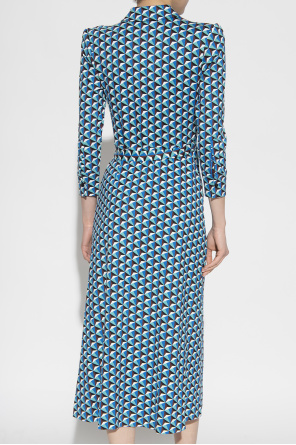 Diane Von Furstenberg ‘Sana’ patterned semi dress