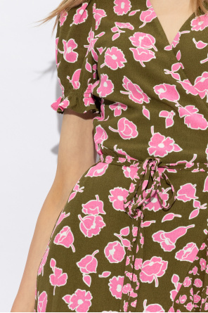 Diane Von Furstenberg Floral Pattern Dress