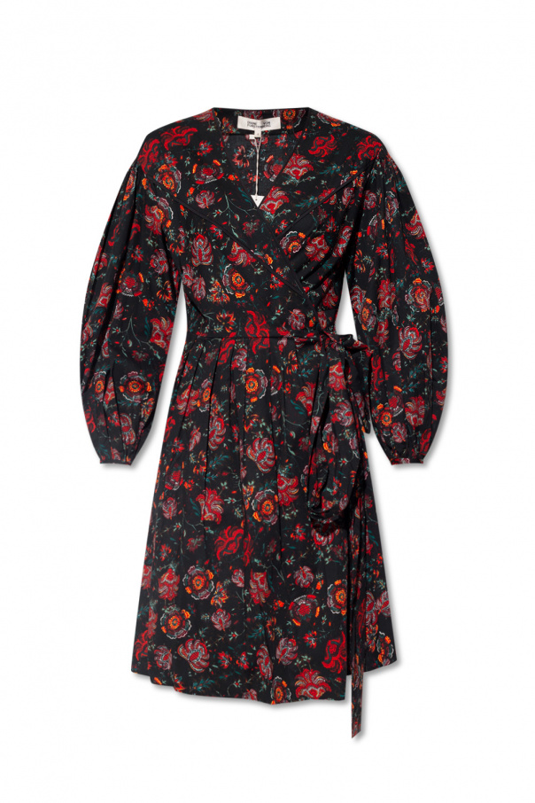Dress 185315 21 Dress with floral-motif