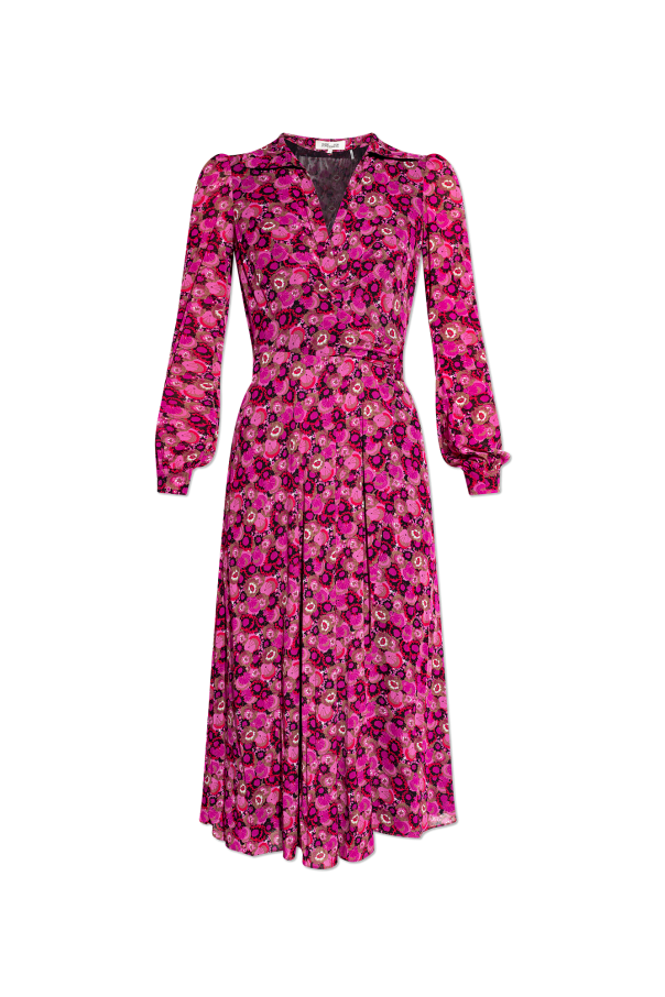 Diane Von Furstenberg ‘Phoenix’ dress with floral motif