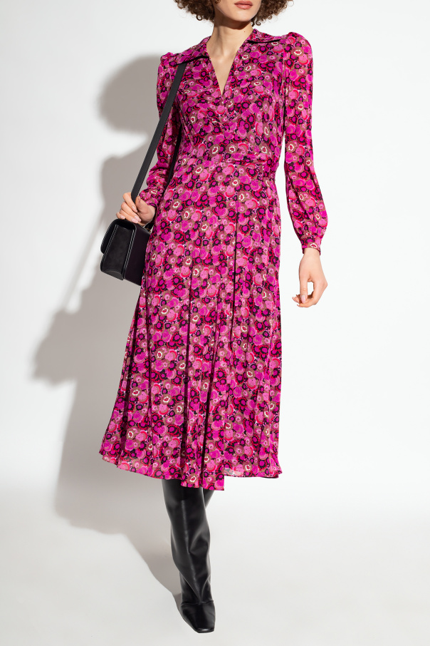 Diane Von Furstenberg ‘Phoenix’ dress with floral motif