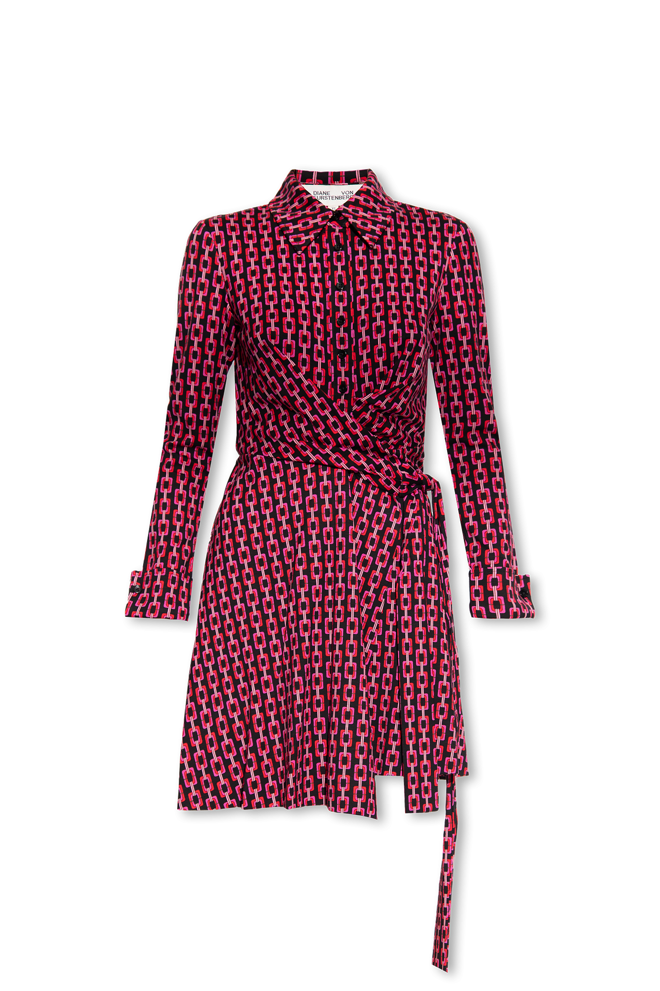 Diane Von Furstenberg ‘Didi’ dress with geometrical pattern