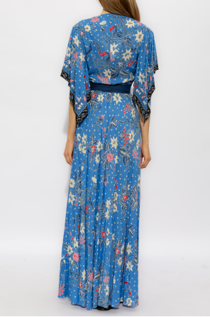 Diane Von Furstenberg Kopertowa sukienka ‘Gary’
