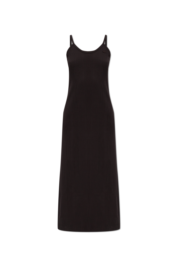 Dress with logo patch od Lacoste