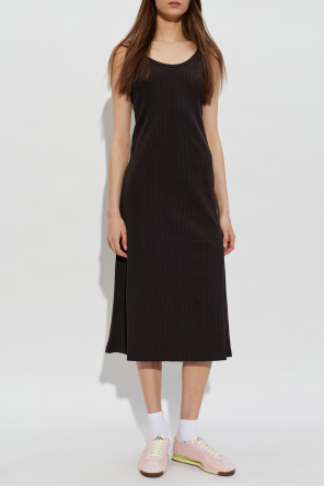 Lacoste Vestido con parche de logo