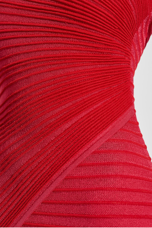 Balmain Short dress with a fitted cut