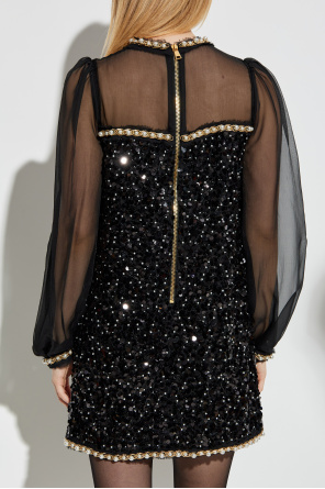 Balmain Short sequin dress