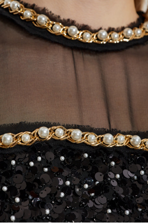 Balmain Short sequin dress