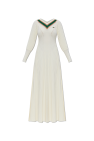 LACOSTE RUNWAY V-neck dress