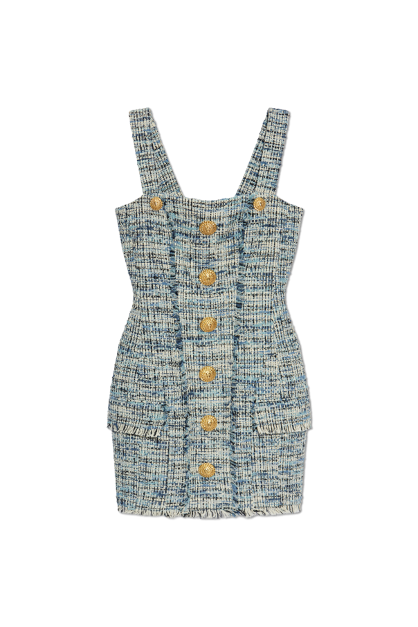Tweed dress with straps, zdjęcie 1 Tweed dress with straps od Balmain