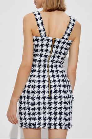 Balmain Tweed strap dress