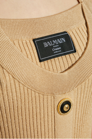 Balmain Off-shoulder dress