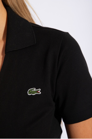 Lacoste Wrap-over dress with logo