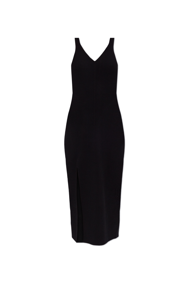 Lacoste Ribbed dress with straps