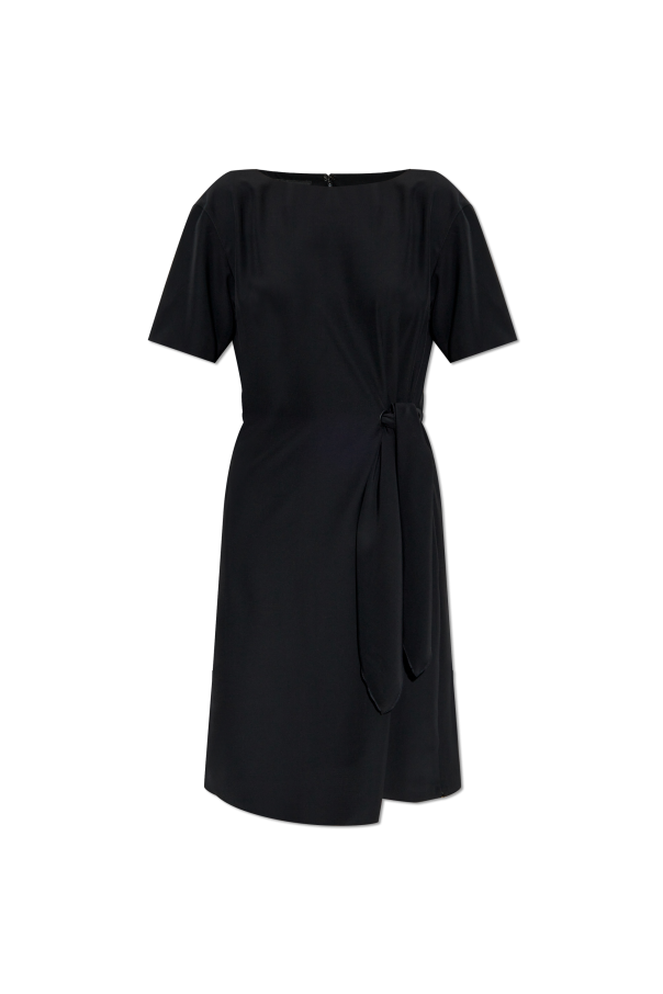 Emporio Armani Vestido con lazo decorativo lateral