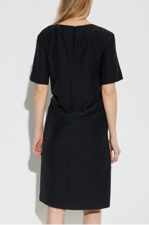 Emporio Armani Vestido con lazo decorativo lateral