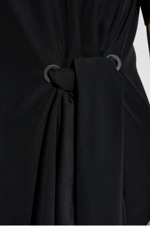 Emporio Armani Vestido con lazo decorativo lateral