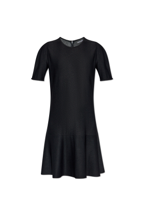 Dress with short sleeves