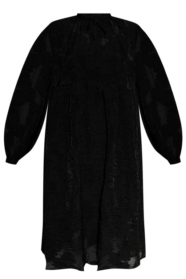 Samsøe Samsøe Roberto Cavalli gradient jaguar-print mini dress Black
