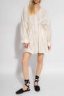 Samsøe Samsøe cream ‘Engla’ mini dress