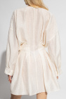 Samsøe Samsøe cream ‘Engla’ mini dress
