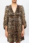 Ganni Leopard-printed dress
