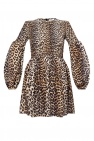 Ganni Leopard-printed dress