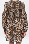 Ganni Leopard-printed dress