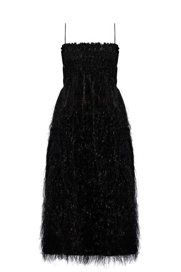 Ganni Fringed dress