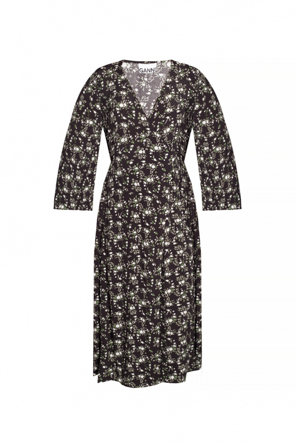 Ganni Dress with floral print