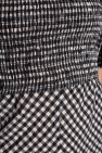 Ganni Michael Michael Kors chain-scoop knitted dress Velvet Grau
