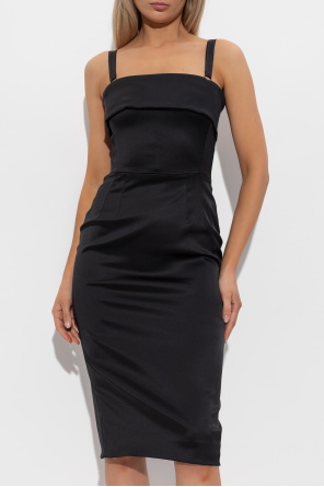 Dolce & Gabbana Satinkleid mit Trägern