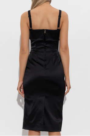 Dolce & Gabbana Satinkleid mit Trägern