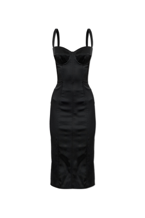 Satin slip dress