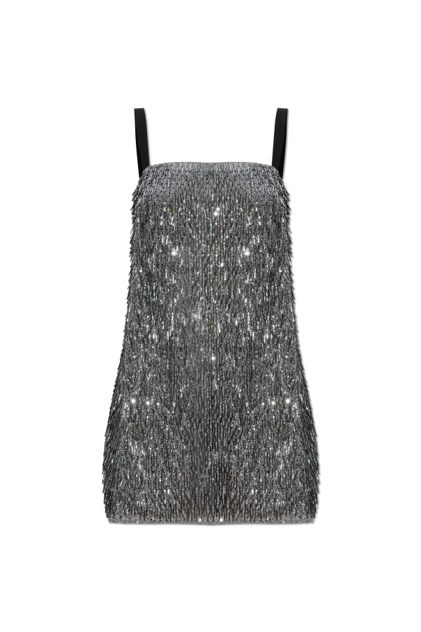 Sequin dress with straps od Dolce & Gabbana