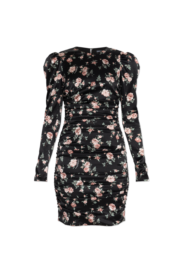 Silk dress with floral motif od Dolce & Gabbana