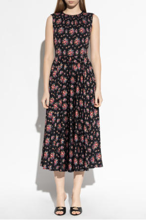 Dolce & Gabbana Silk dress with floral motif