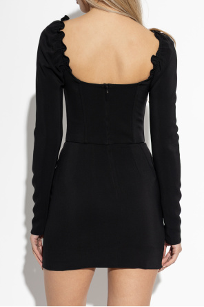 Dolce & Gabbana Vestido curto de manga comprida