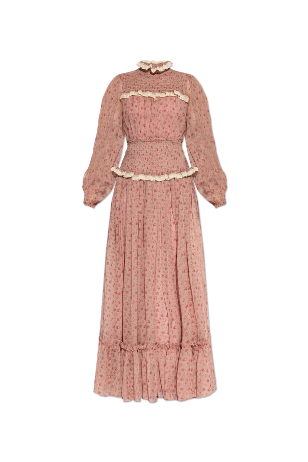 Silk dress with floral motif od Dolce & Gabbana