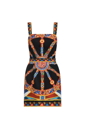 Kleid mit „Carretto“-Print