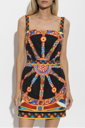 Dolce & Gabbana Dress with 'Carretto' print