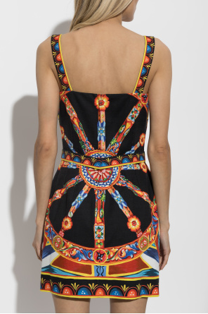 Dolce & Gabbana Dress with 'Carretto' print