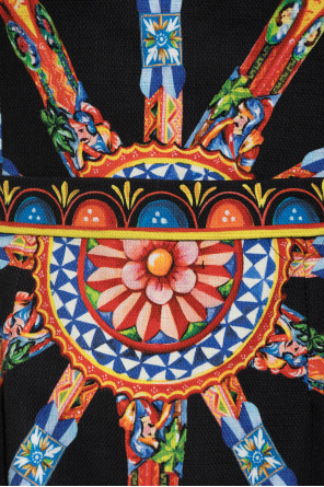 Dolce & Gabbana Dress with 'Carretto' print