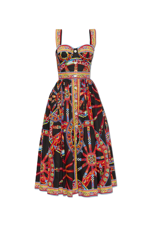 Dress with "Carretto" print