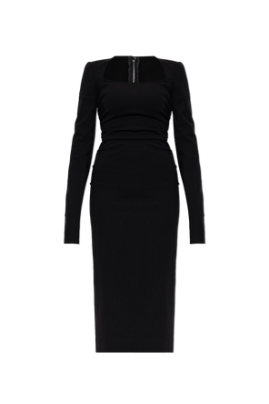 Ruched Midi Dress