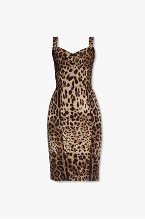 Dress with animal pattern od Dolce & Gabbana